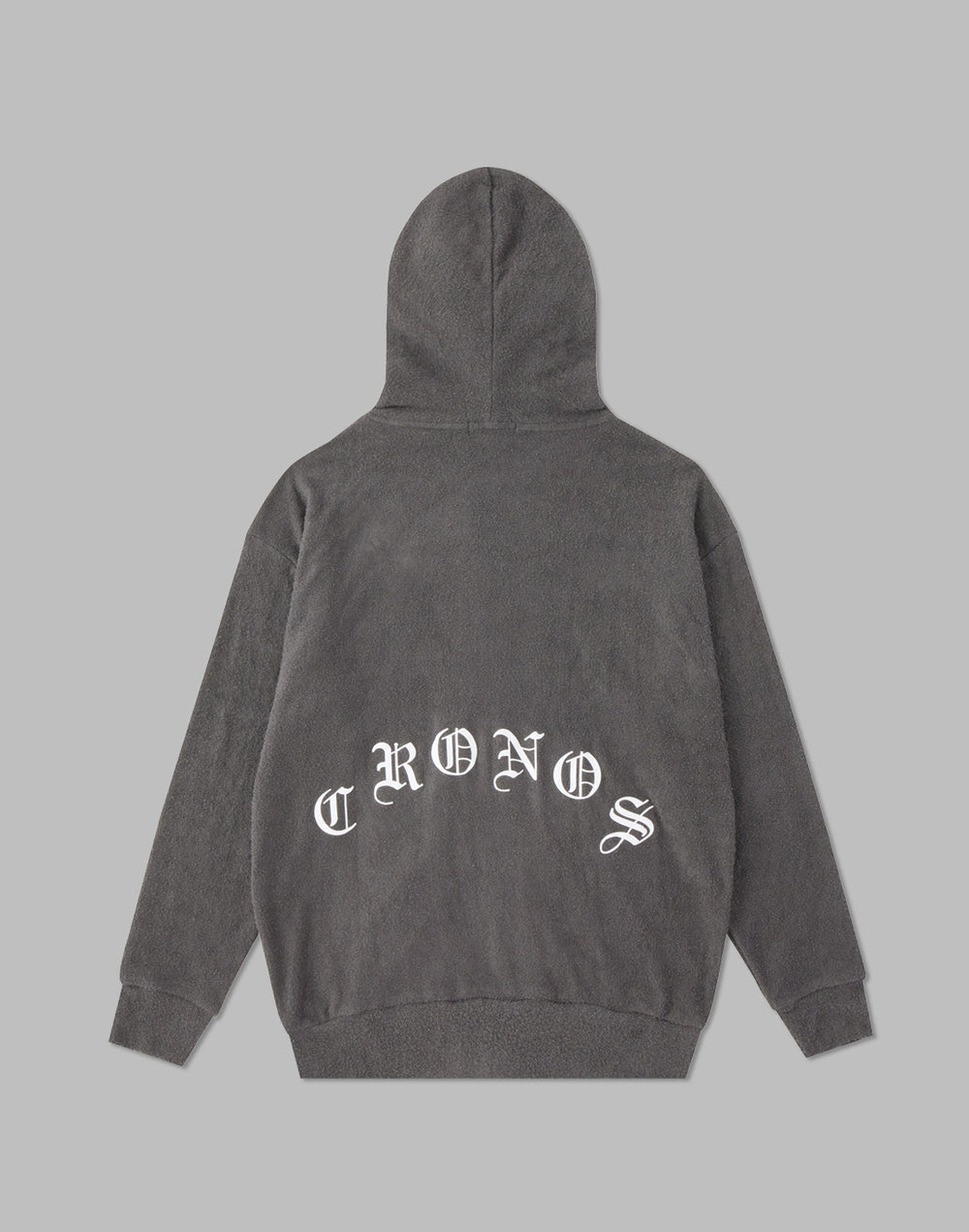 CRONOS ROOM 黑色字母LOGO連帽衛衣 [C.GRAY]