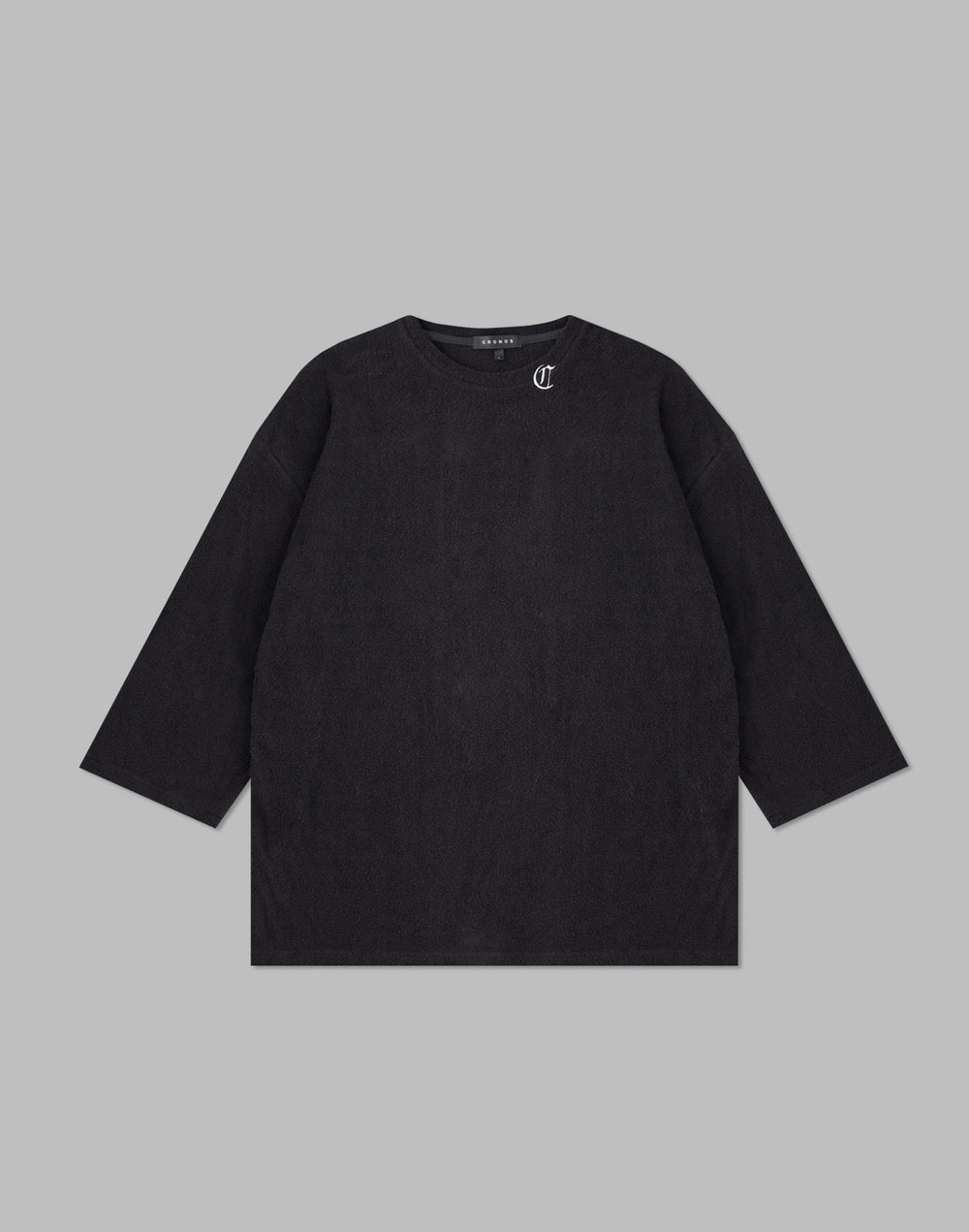 CRONOS ROOM BLACK LETTER LOGO T-SHIRTS【BLACK】