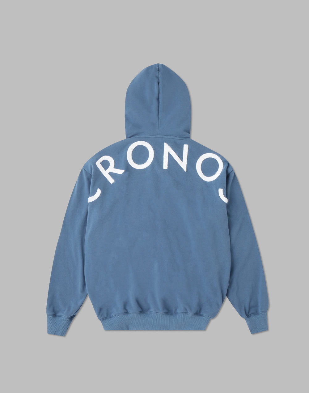 CRONOS ROOM LOGO刺繡連帽衫 [藍色]