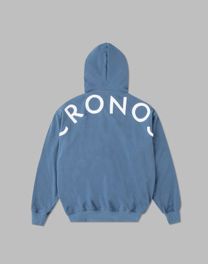 CRONOS ROOM LOGO刺繡連帽衫 [藍色]