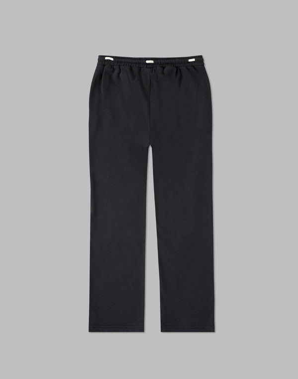 CRONOS ROOM LOGO EMBROIDERY PANTS【BLACK】
