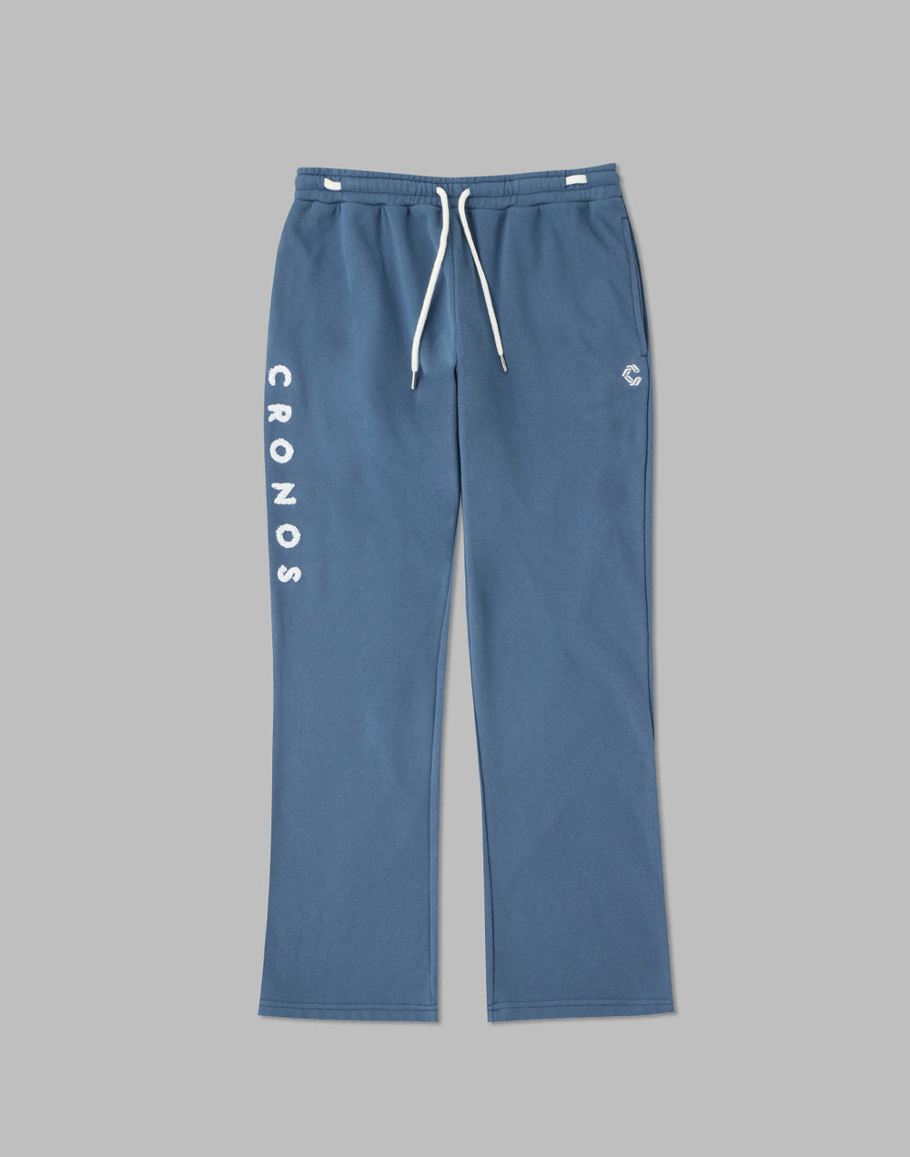 CRONOS ROOM LOGO EMBROIDERY PANTS【BLUE】