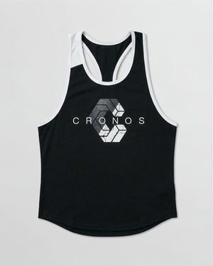 CRONOS STRINGER TANK TOP【BLACK】