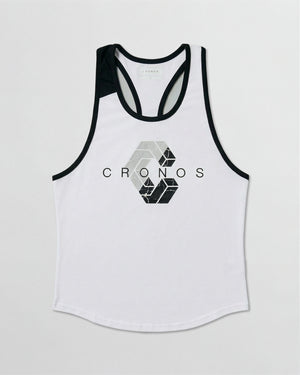 CRONOS STRINGER TANK TOP【WHITE】