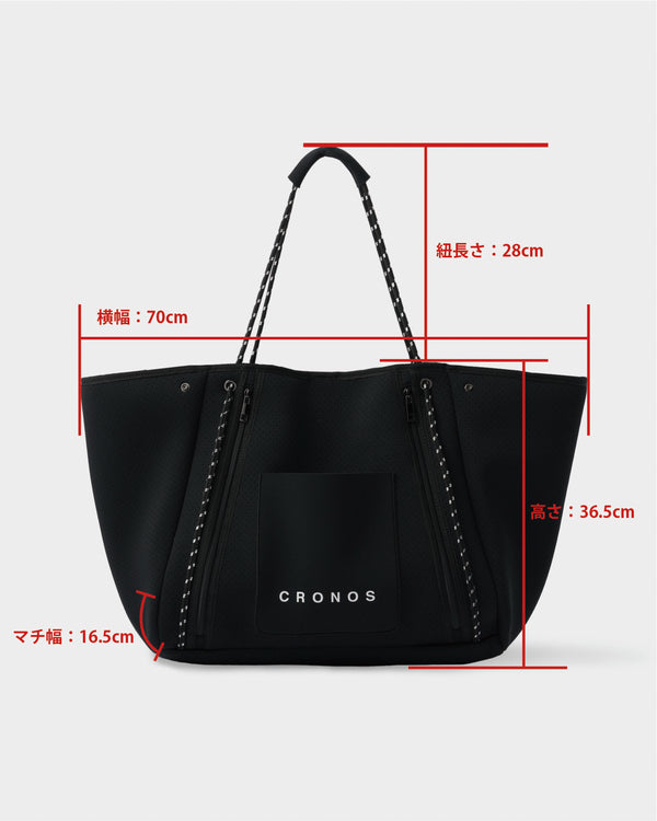 CRONOS WOMEN STUDIO TOTE BAG [BEIGE]