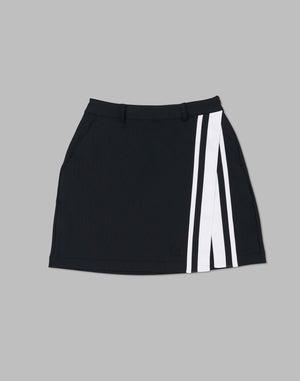 CRONOS BLACK active skirt【BLACK×WHITE】