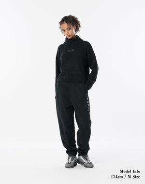 CRONOS WOMEN Soft Touch Turtleneck [BLACK]