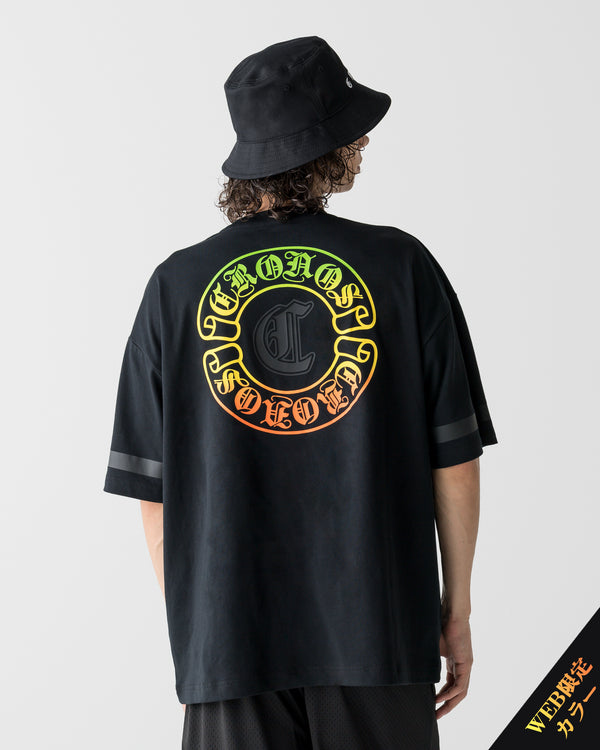 CRONOS BLACKLETTER CIRCLE S/S TEE【BLACK×GREEN】