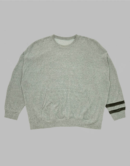 CRONOS ROOM SOFT VELOR LONGSLEEVE【GRAY】
