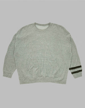 CRONOS ROOM SOFT VELOR LONGSLEEVE【GRAY】