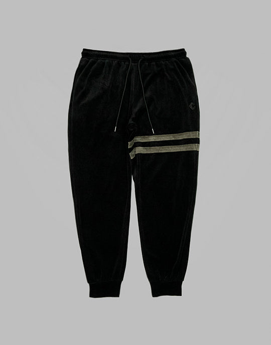 CRONOS ROOM SOFT VELOR LONGPANTS【BLACK】