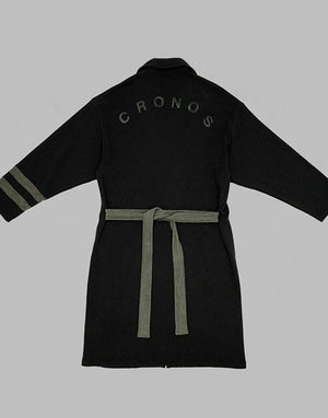 CRONOS ROOM ORGANIC ROMING GOWN【BLACK】
