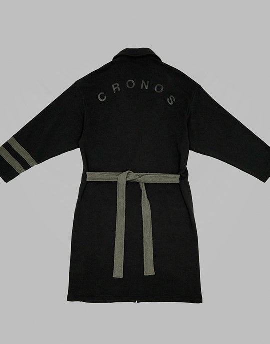 CRONOS ROOM ORGANIC ROMING GOWN【BLACK】