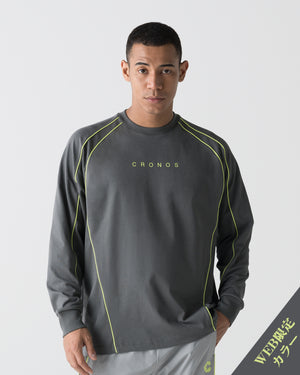 CRONOS ELEMENT L/S TEE【D.GRAY】