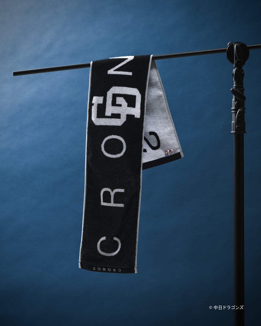 CRONOS×DRAGONS  sports towel【BLACK】