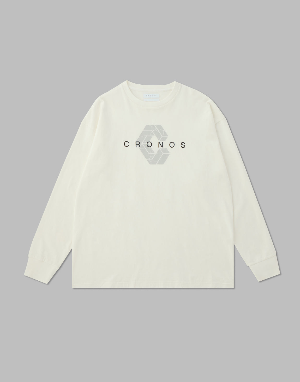 CRONOS LOGO LONGSLEEVE【ORANGE】Tシャツ-綿100%