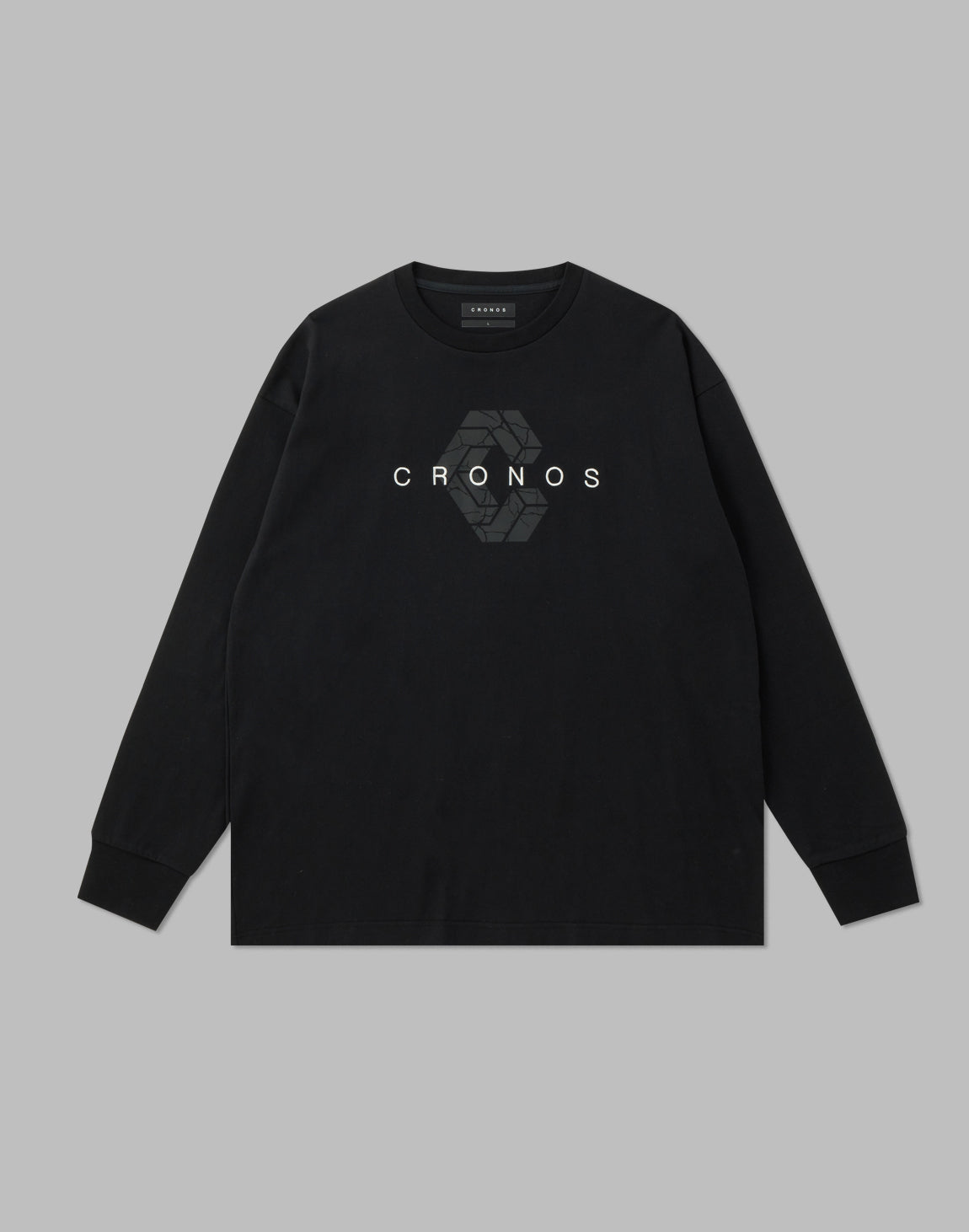 CRONOS LOGO LONGSLEEVE【ORANGE】Tシャツ-綿100%