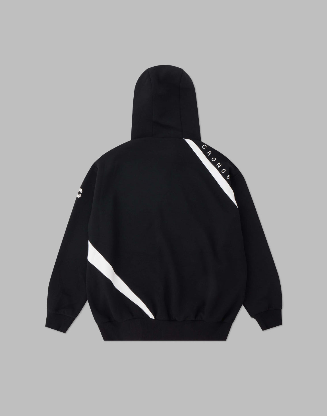 CRONOS GEO LINE ZIP HOODIE【BLACK】 – クロノス CRONOS Official Store