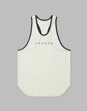 CRONOS STRINGER 背心 [白×黑]