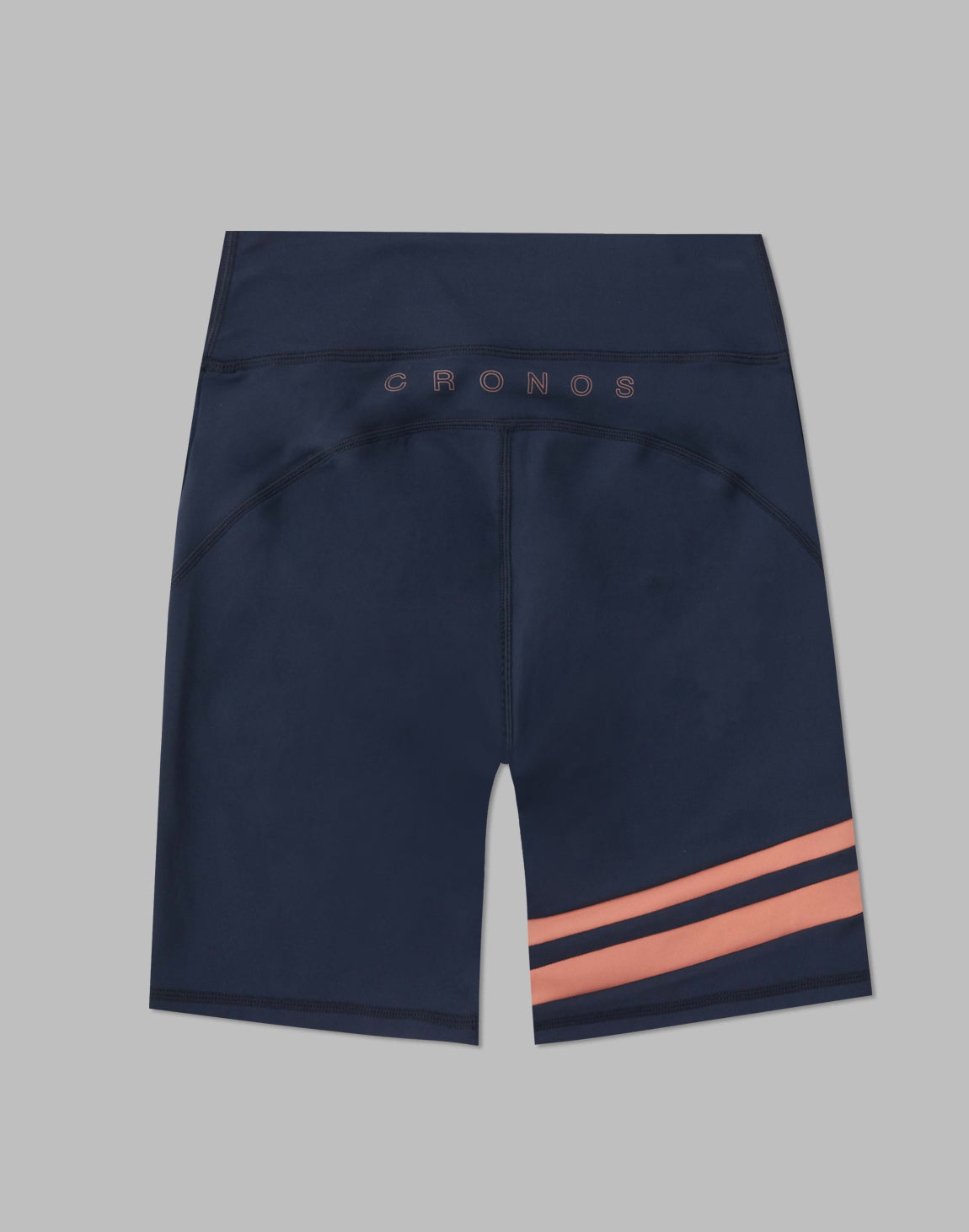 CRONOS WOMEN BY COLOR SHORT LEGGINGS【NAVY】