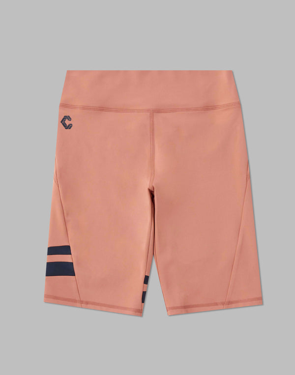 CRONOS WOMEN BY COLOR SHORT LEGGINGS【PINK】