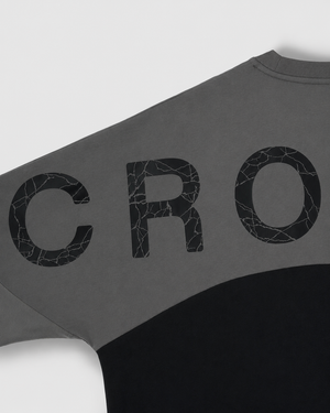 CRONOS BACK LOGO DOLMAN S/S TEE【D.GRAY】