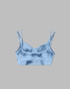 CRONOS WOMEN TIE DYE BRA【BLUE】