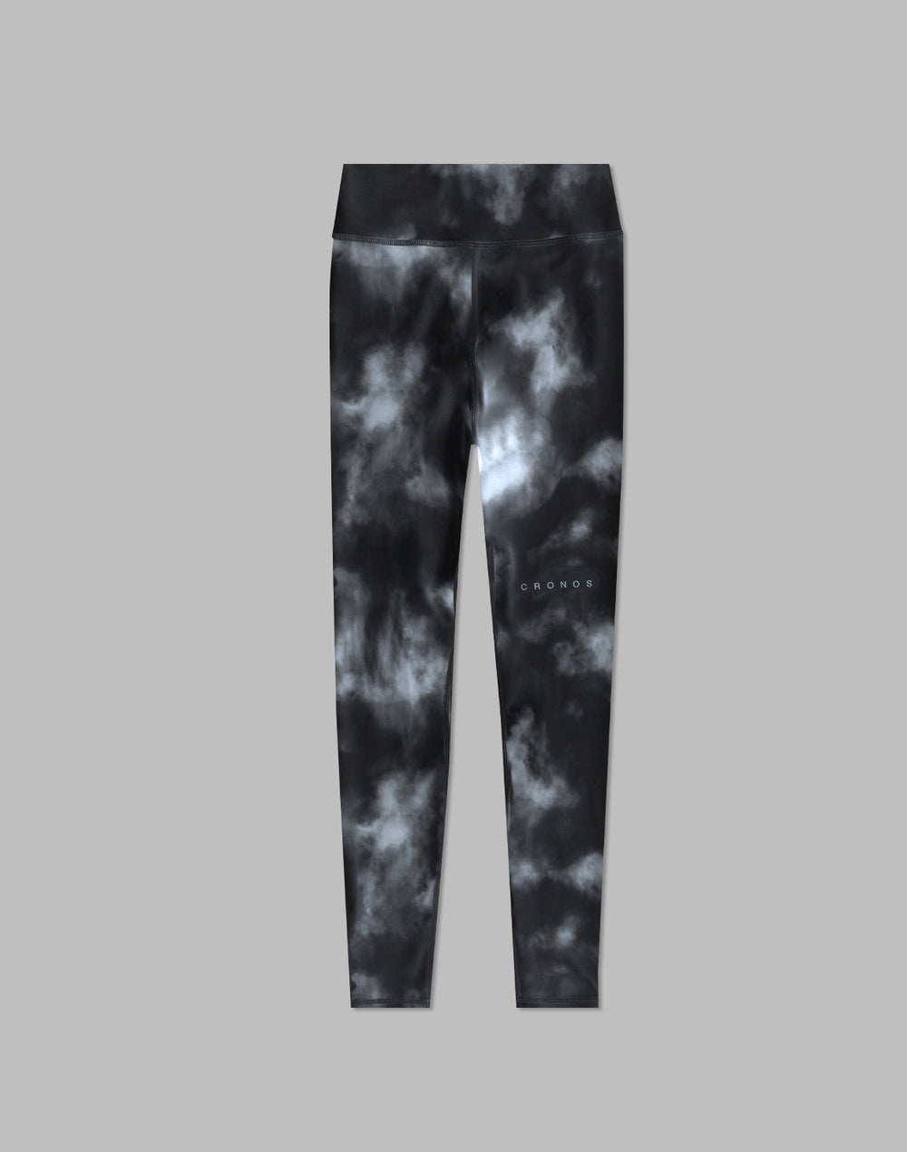 CRONOS WOMEN TIE DYE LEGGINGS【BLACK】