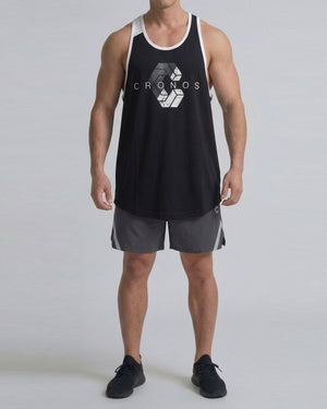 CRONOS STRINGER TANK TOP【BLACK】