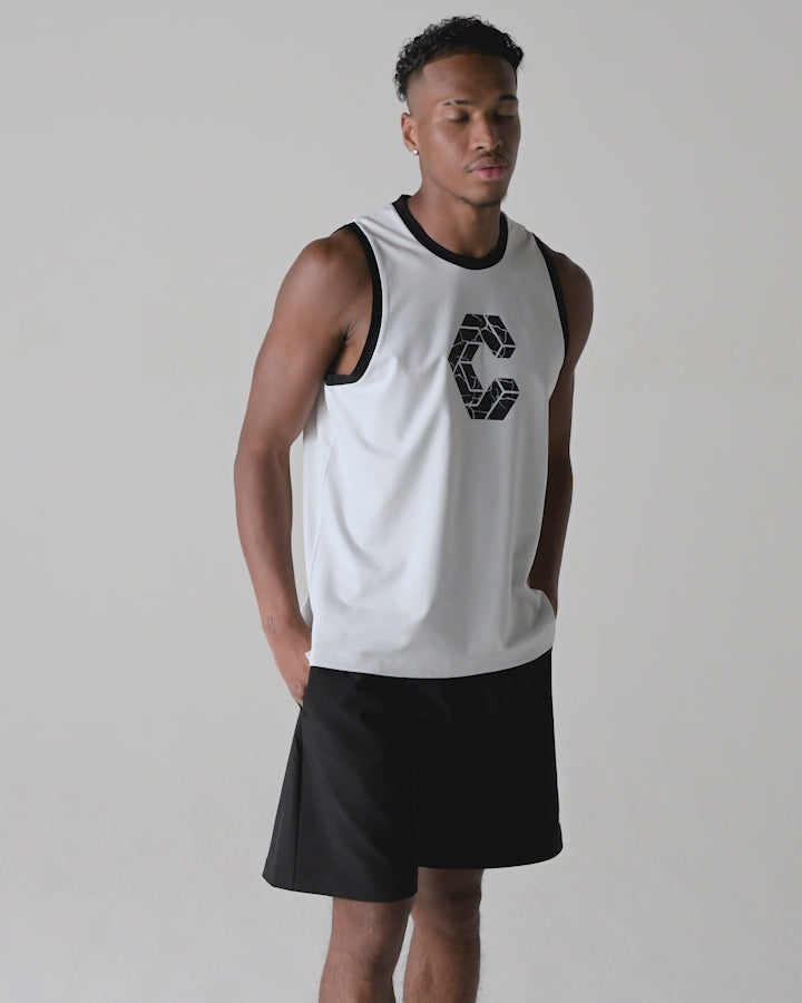CRONOS LIGHT SIGNATURE SLEEVELESS【WHITE】