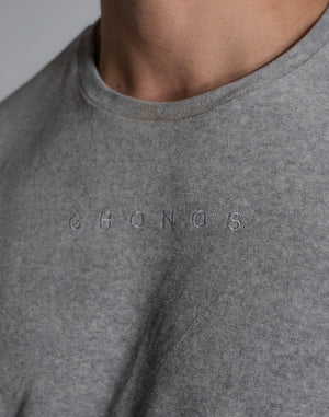 CRONOS ROOM SOFT VELOR LONGSLEEVE【GRAY】