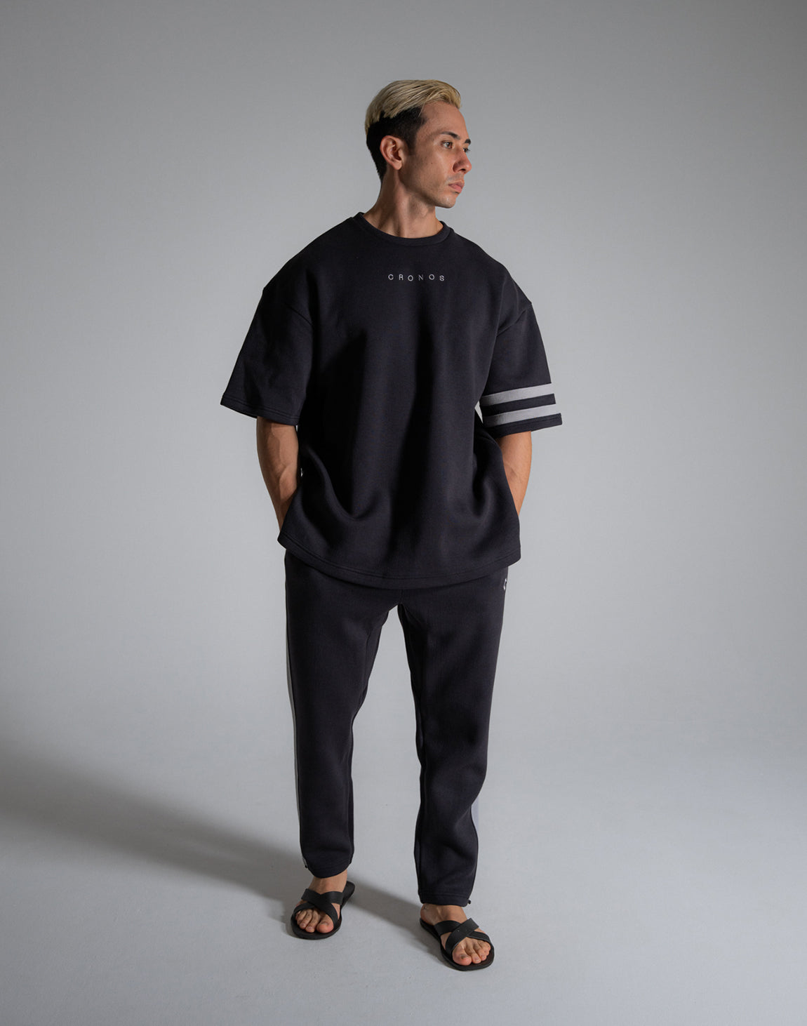 CRONOS ROOM OAGANIC LINE LONGPANTS [BLACK] – クロノス CRONOS