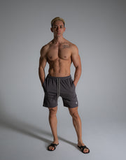 CRONOS ROOM 2 LINE SHORTS【GRAY】