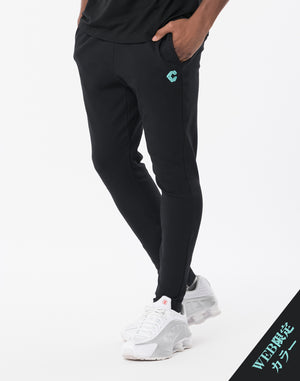 CRONOS ACTIVE SLIM Long Pants【BLACK×T.BLUE】