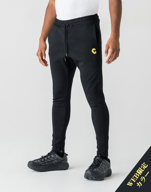 CRONOS ACTIVE SLIM Long Pants【BLACK×YELLOW】