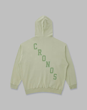 CRONOS 後背 LOGO 連帽衫 [綠色] 