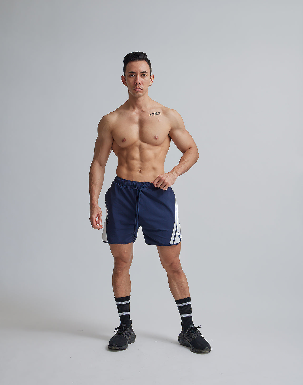 CRONOS LINE SHORTS ライン トラック ショーツ ショートパンツ CRONOS LINE SHORTS ライン トラック ショーツ ショートパンツ