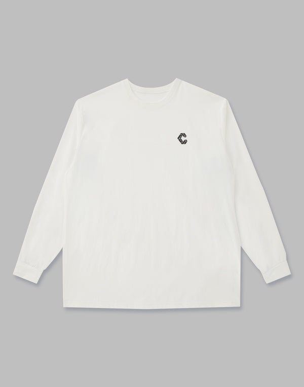 CRONOS 4WAY STRETCH LONGSLEEVE【WHITE】