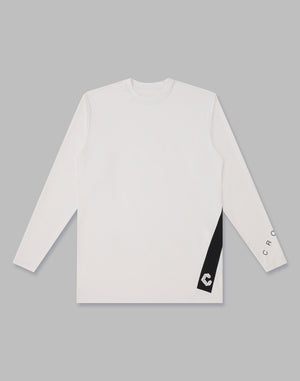 CRONOS SUN REFLECTION LONGSLEEVE【WHITE】