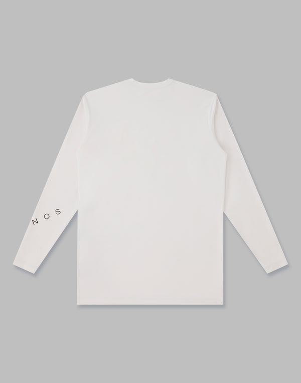 CRONOS SUN REFLECTION LONGSLEEVE【WHITE】