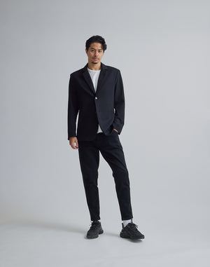 CRONOS BACK LOGO STRETCH JACKET [BLACK]