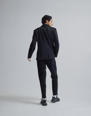 CRONOS BACK LOGO STRETCH JACKET [BLACK]