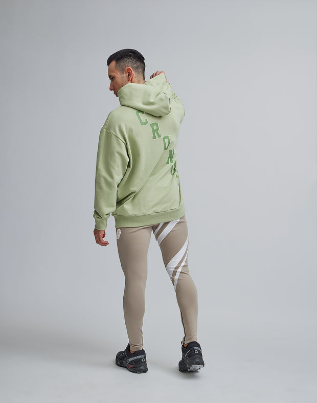 CRONOS BACK LOGO HOODIE【GREEN】