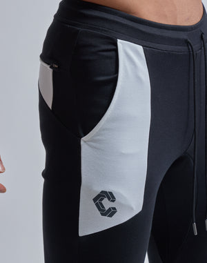 CRONOS SWICHING CALF LOGO PANTS【BEIGE】