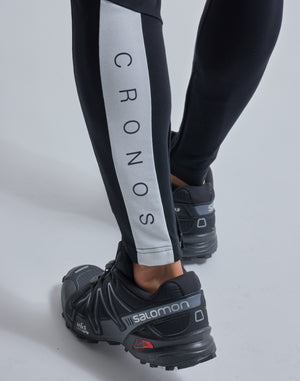 CRONOS SWICHING CALF LOGO PANTS【BEIGE】