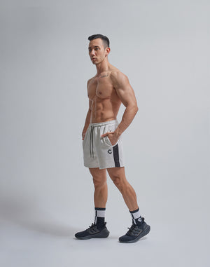 CRONOS SIDE LOGO 2LINES SHORTS [CREAM]
