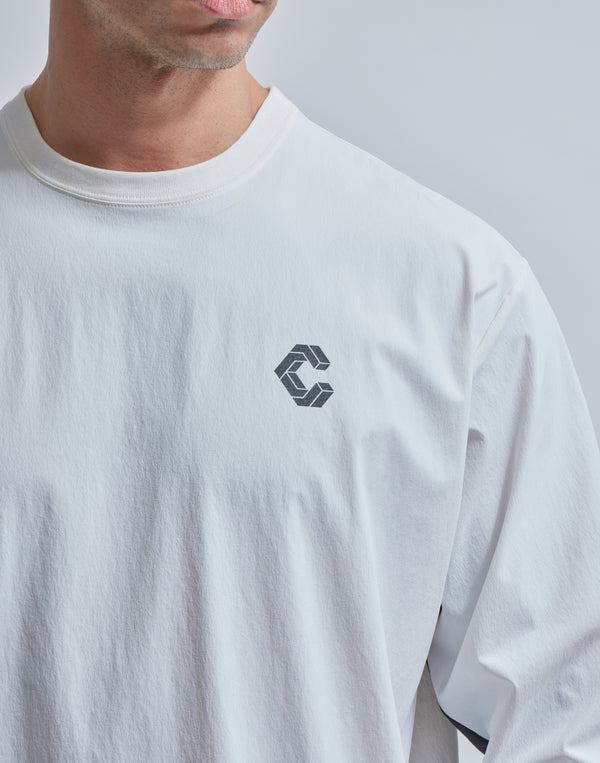 CRONOS 4WAY STRETCH LONGSLEEVE【WHITE】