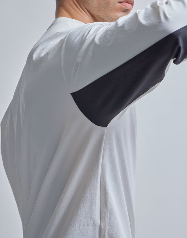 CRONOS 4WAY STRETCH LONGSLEEVE【WHITE】