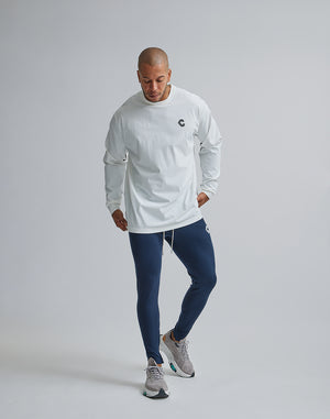 CRONOS 4WAY STRETCH LONGSLEEVE【WHITE】