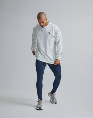 CRONOS 4WAY STRETCH LONGSLEEVE【WHITE】